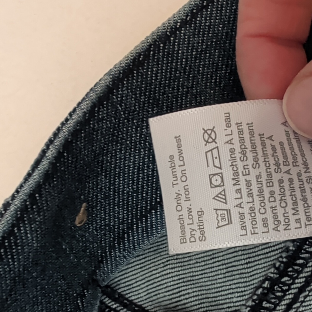 Madewell NWOT Slim Demi-Boot Jeans W/ Center Seam Size 24 - Picture 9 of 11
